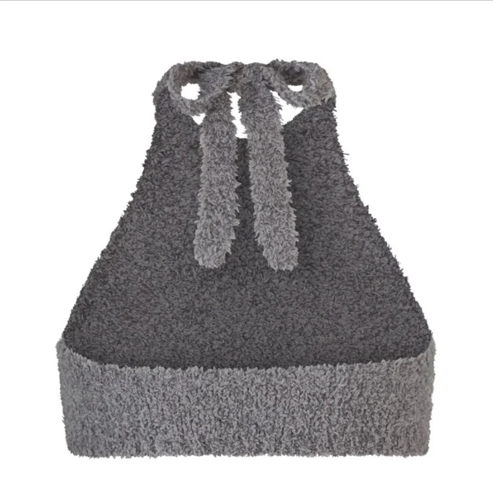 COPY - SKIMS COZY KNIT Halter Bra - Picture 2 of 3